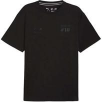 PUMA BMW M Motorsport Round Neck Short Sleeve Comfortable Racing T-Shirt Men T-Shirts 633179-01 M black