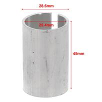 1 1/8\  To 1\  Stem Shim Aluminum Bicycle Component 45mm