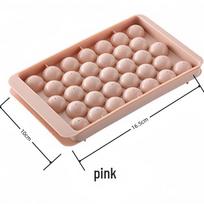 33-Grid Food-Grade Round Ice Cube Mold for Homemade and Commercial Use Bubble Wrap