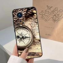 World Map Compass Nautical For Honor Magic 8 Pro 5 6 7 Lite Case For Honor Win RT 200 400 50 70 90 X8b X9a X9b X9c X9d Honor Magic8 Lite