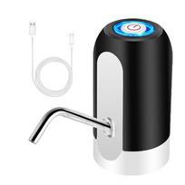 Automatinis vandens dozatorius 5 galonų vandens butelio siurblys USB įkraunamas tylus nešiojamas elektrinis geriamojo vandens ąsočio siurblys virtuvės reikmenys juoda