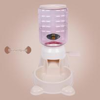 Non-Slip Press-Type Automatic Pet Bowl - Anti-Tip Puzzle Feeder for Dogs