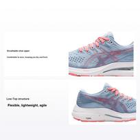 Asics Gel Kayano 28 GS Mist Kids Sneakers Grey White 1014A210-400 39.5 white