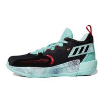 adidas Dame 7 EXTPLY Black Clear Mint Men Sneakers Core-Black Vivid-Red H68607 42 black