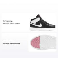 Air Jordan 1 Mid ALT PS Juodi Balti Arkties Punšo Vaikų Sportbačiai AT4612-061 29.5