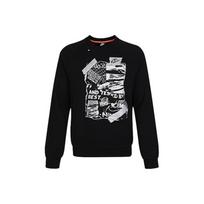 Nike apvalios apykaklės megztinis Laisvas džemperis Vyriškas džemperis Juodas CW1795-010 L gray