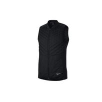 Nike Solid Color Sports Stand Collar Warm Vest Men Vests Black 928502-010 S