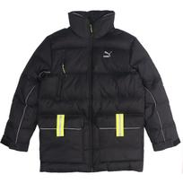PUMA Reflective Collar Lightweight Warm Down Jacket Men Jackets Black 534487-01 L black