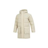 Puma Logo Print Sport Casual Down Jacket Men Outerwear Khaki 674641-12 M white