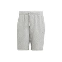 Adidas All Season French Terry Shorts Men Shorts Medium-Heather-Grey IC9816 XL white