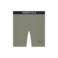 Fear of God Essentials Athletic Biker Shorts Unisex Bottoms Charcoal Grey FOG-SS21-572 S black