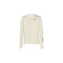 Nike Elemental Crew-Neck Long Sleeve Training T-Shirt With American Vintage Letter Print Men Tops Coconut-Milk FB1829-113 XL white