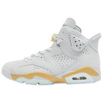 Air Jordan 6 Retro Craft Pearl Women Sneakers Grey Pure-Platinum Glacier-Blue DQ4914-074 35.5