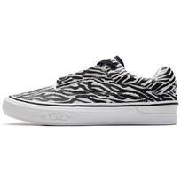 Anta Skateboard Zebra Print Durable Low-Top Sneakers Women Sneakers Black White 122238013-3 36 black
