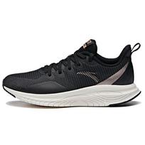 Anta Comfortable Shock Absorbing Non-Slip Wear-Resistant Breathable Low-Top Running Shoes Women sneaker Black Gold White 122015558-3 35.5 black