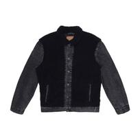 Levis Color Block Long Sleeve Fleece Jacket Men jackets Black 77379-0001 S