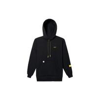 Levis Casual Embroidered Logo Hooded Sweatshirt Women sweatshirt Black A0781-0000 M