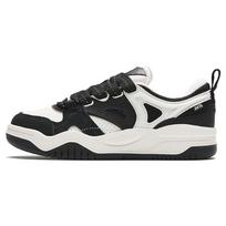 Anta Sea Salt Trendy Bread Shoes Shock Absorbing Wear Resistant Low Top Casual Shoes Women sneaker Black White 922348005-4 37.5 white