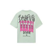 Li Ning Bad Five T-Shirt Men Tops Foam-Green AHSS387-3 S