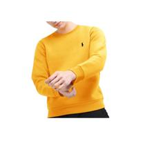 Polo Ralph Lauren Embroidered Pony Logo Fleece Crewneck Sweatshirt Men sweatshirt Gold 710859145-008 L