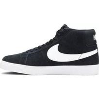 Nike SB Zoom Blazer Mid Black White 864349-002 Men's Size EU 37.5 juoda