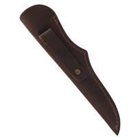 Cowhides Leather Straight Knife Sheath Kitchen Fruit Knife Cover Outdoor Tool L