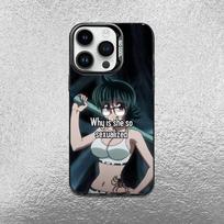 S-Shizuku M-Murusaki Phone Case For iPhone 17,16,Pro,Max,e,15,14,Plus,13,12,Mini,11, Matte Colored Silver Luxury Cover iPhone13mini