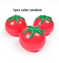 Tomato Squishy Stress Ball Soft Fidget Sensory Toy for ADHD Autism Slow Rebound Squeeze Toy for Adults Kids Christmas Gift