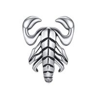 Gothic Scorpion Stud Earrings for Men Boys,Rock Punk Insect Metal Earring,Jewelry Gifts for Him Party Street Halloween Jewelry