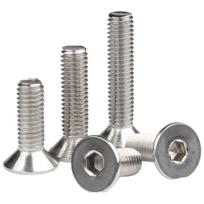 304 Stainless Steel Flat Head Hex Socket Countersunk Screws