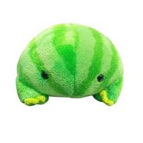 Stackable Frog Plush Toy, Soft Round Frog Doll for Kids Adults, Cute Green Frog Stuffed Animal for Stress Relief And Desktop Decoration Gift 9cm B