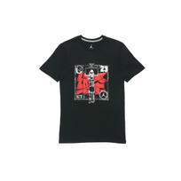 Jordan Last Shot AJ14 Crew Neck Short Sleeve T-Shirt Men Tops Black BQ2556-010 M