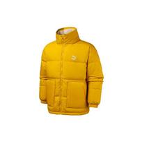 PUMA Winter Warm Stand Collar Down Jacket Men Outerwear Yellow 596548-20 L yellow