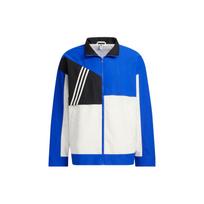 Adidas Neo Vibe Windbreaker Colorblock Stand Collar Sports Jacket Unisex Outerwear Bright-Blue IA6780 L
