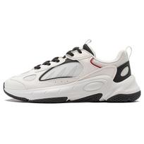 Li-Ning Wing Wind Comfortable Versatile Non-Slip Wear-Resistant Low-Top Casual Shoes Men sneakers Black White AGCT461-1 45