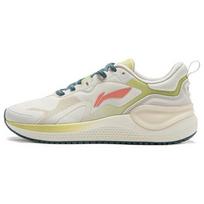 Li Ning Easy Fit Soft Rebound Shock Absorbing Breathable Low Top Running Shoes Women Running Shoes Pearl-White ARST072-5 35 white