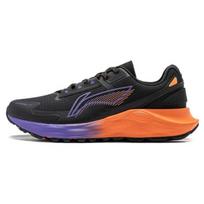 Li-Ning Yufeng Comfortable Versatile Shock Absorbing Non-Slip Wear-Resistant Low-Top Running Shoes Men sneaker Black Orange Purple ARST055-3 41 black