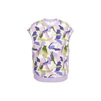 Levis Color Block Round Neck Vest Women tops Multicolor A6410-0000 S
