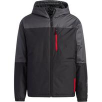 Adidas Terrex Color Block Zip Hooded Sports Cotton Jacket Men Jacket Black GN7524 XXL