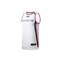 Li Ning CBA Aljanso krepšinio marškinėliai SW Fanų leidimas 2019-2020 sezonas Liaoning komandos namų versija Vyriški marškinėliai Balti AAYP449-1 XXL white