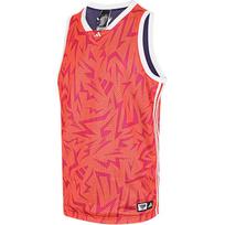 Adidas BB KC Tank V-Neck Sleeveless Breathable Vest Men Tops Red JC6795 M