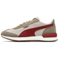 Puma R78 Wind Desert Dust Intense Red Unisex Sneakers Tan Oak-Branch Frosted-Ivory 392901-11 44