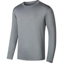 Saucony Cny Urban Lifestyle Series All-Weather Breathable Warm Crew Neck Long Sleeve T-Shirt Men Tops Moss-Gray SA2259LT01C-GR035 L