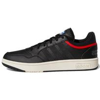 Adidas Neo Hoops 3.0 Casual Durable Low-Top Skate Shoes Men Sneakers Black GZ1347 41⅓
