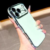 Plating Soft Wave Case For iPhone 17 Air 16E 16 15 14 13 12 11 Pro Max 17Pro 16Pro 15Pro 14Pro iPhone16 iPhone15 iPhone14 Cover For iPhone 11 mėtinė