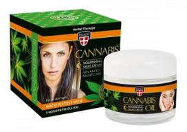 Palacio CANNABIS naktinis veido kremas su kanapių aliejumi, 50 ml