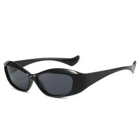 Outdoor Sunscreen Shades Futuristic Uv400 Goggles Y2k Sunglasses Unisex Trendy Sports Sunglasses For Party Photos Outdoor Sports