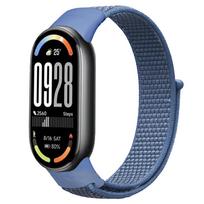 Nylon Strap for Xiaomi mi band 10 Breathable Bracelet Loop Watchbands Correa for Xiaomi Mi Band 10 9 8 NFC Replaceable Accessory For Mi Band 10 jūros mėlyna spalva