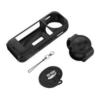 Silicone Cover Case Fit for Insta360 X5 Panoramic Action Camera Protector Sleeve Cover for Insta 360 X5 Anti-scratch Accessories
