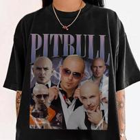 Pitbulio Raperis Ponas. Visame pasaulyje žinoma muzikos žvaigždė Bootleg Fan Unisex marškinėliai, Dovana Grafinis marškinėlis XXXL